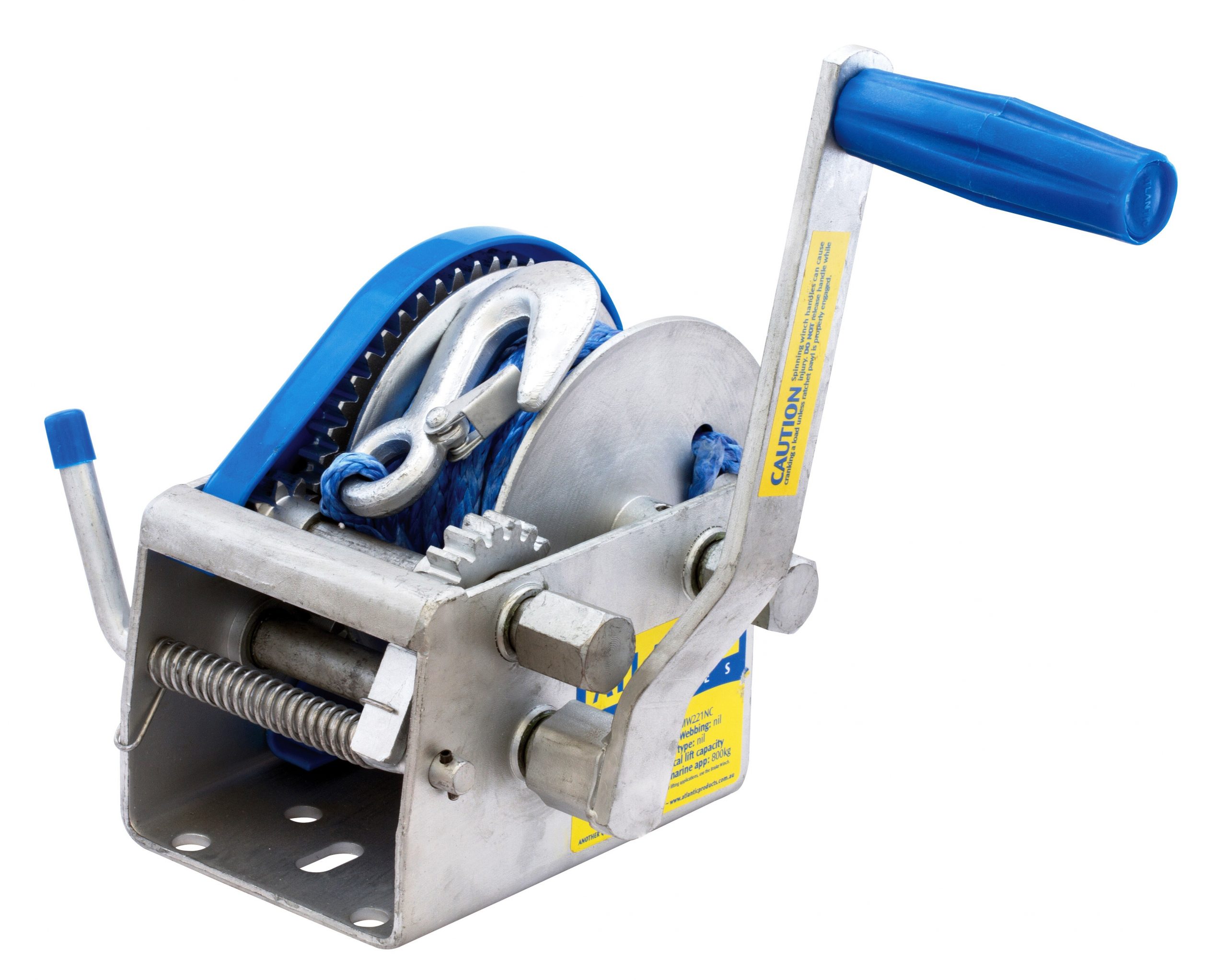 700kg Trailer Winch 5:1/1:1 c/w D.Rope