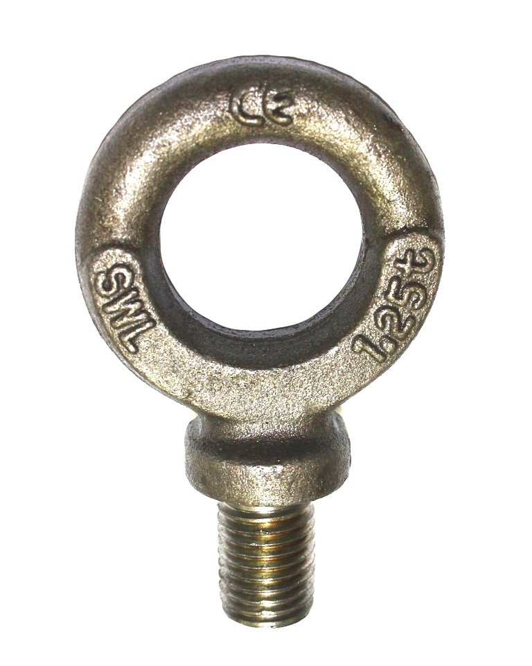 Metric Collard Eye Bolt - Black