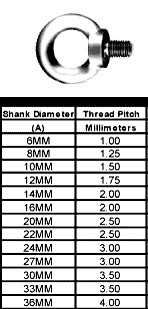 SLR G80 Lifting Eye Bolt