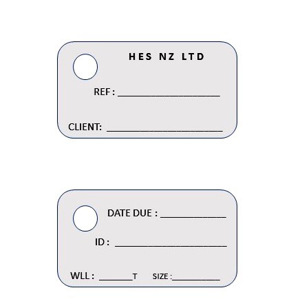 Mini ID / Due Date Alloy Tag - VIP