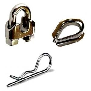 Wire Grips, Thimbles, R Clips